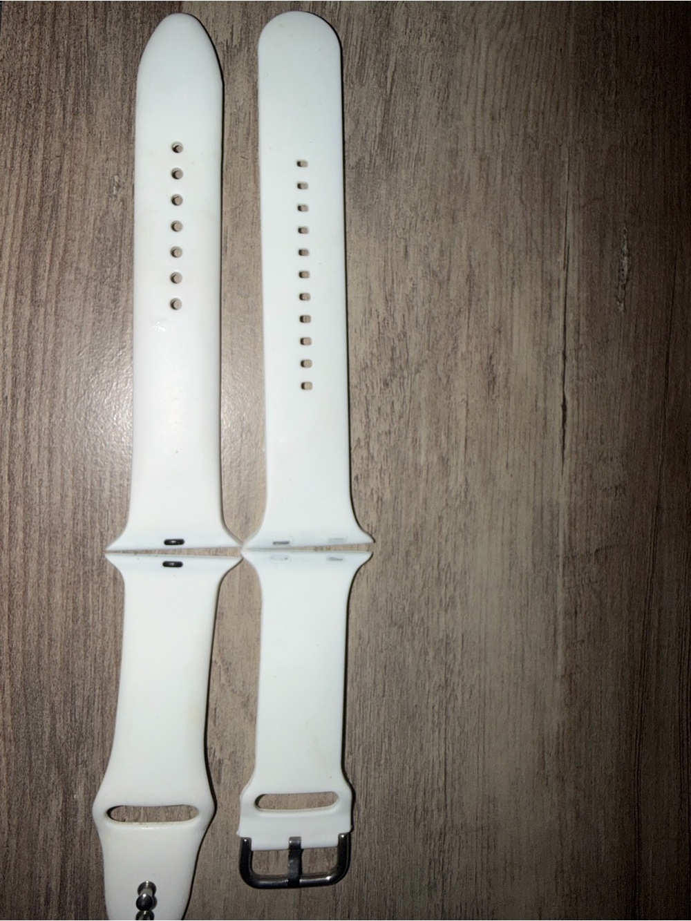 White Silicone Smartwatch Band